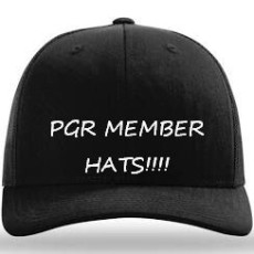 PGR MEMBER HATS